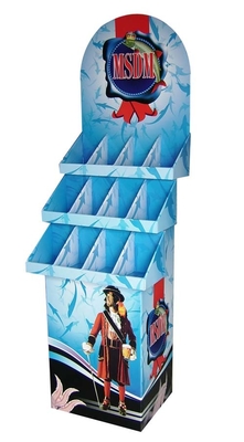 Hình dạng hình chữ nhật tùy chỉnh 1/4 Palet Market Paper Display Box
